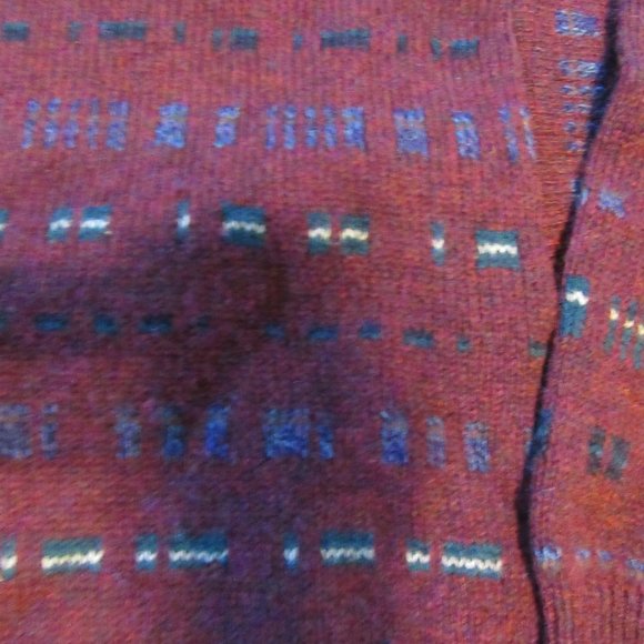 Mens Vintage Pendleton Lobo Wool Crew Neck Sweater Sz L - Picture 2 of 4